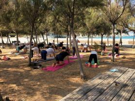 Yoga, qi gong, méditation, marine de Giottani, Barrettali, Cap Corse